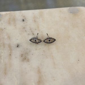 Evil Eye Stud Earrings